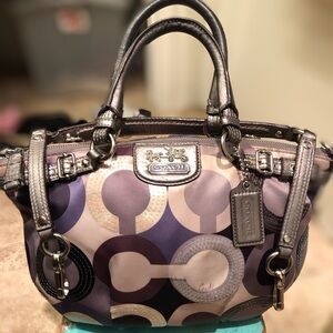 Coach Madison Sequined Sophia Satchel